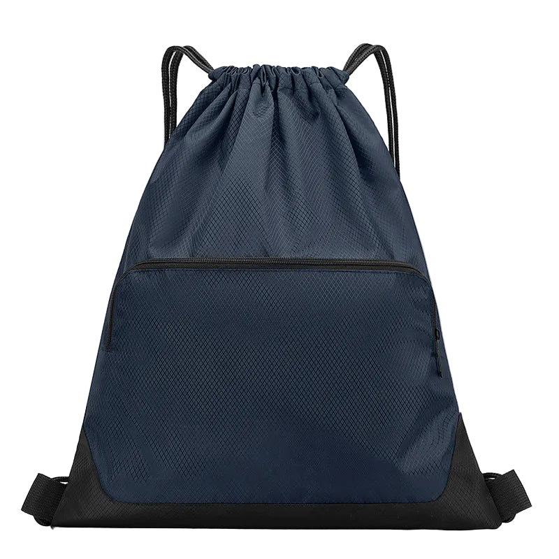 Waterproof Large Capacity Sports Fitness Bag Men's and Women's Travel Drawstring Pocket Backpack Basketball Bag Training Student Bag