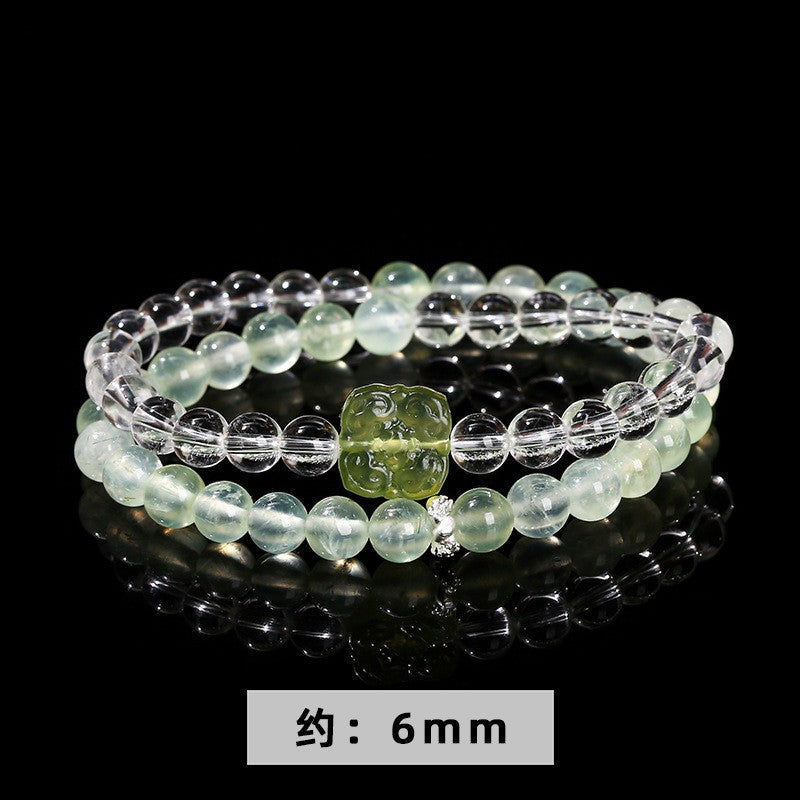 Jingdong Jewelry Natural Crystal Bracelet Jade New Chinese Style Fresh Tassel Bracelet for Girls and Best Friends Agate Bracelet