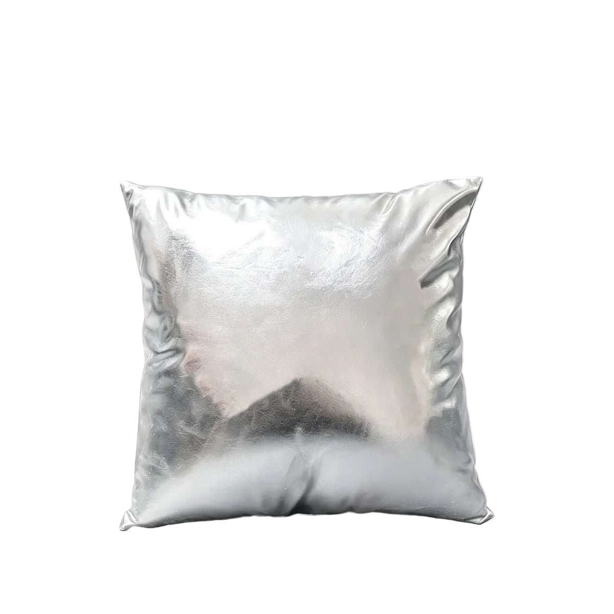 Decorative Cushion Cover Metallic Luster Soft Cushion Cover Faux Leather Soft Square Pillowcase Light Luxury Nordic Style Removable and Washable