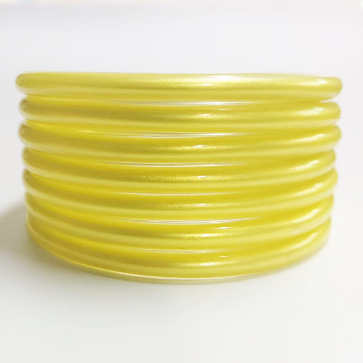 7-Layer Plastic Silicone Bracelets Gold Foil Jelly Bangles Multi-Layer Silicone Gold Foil Paint Bracelets Factory Direct Sales