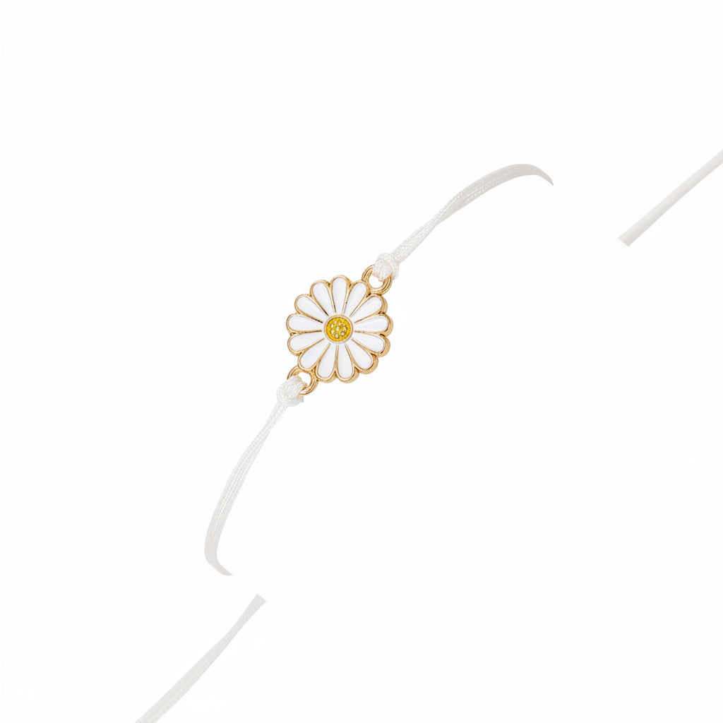 Little Daisy Woven Bracelet/Adjustable Friendship Bracelets