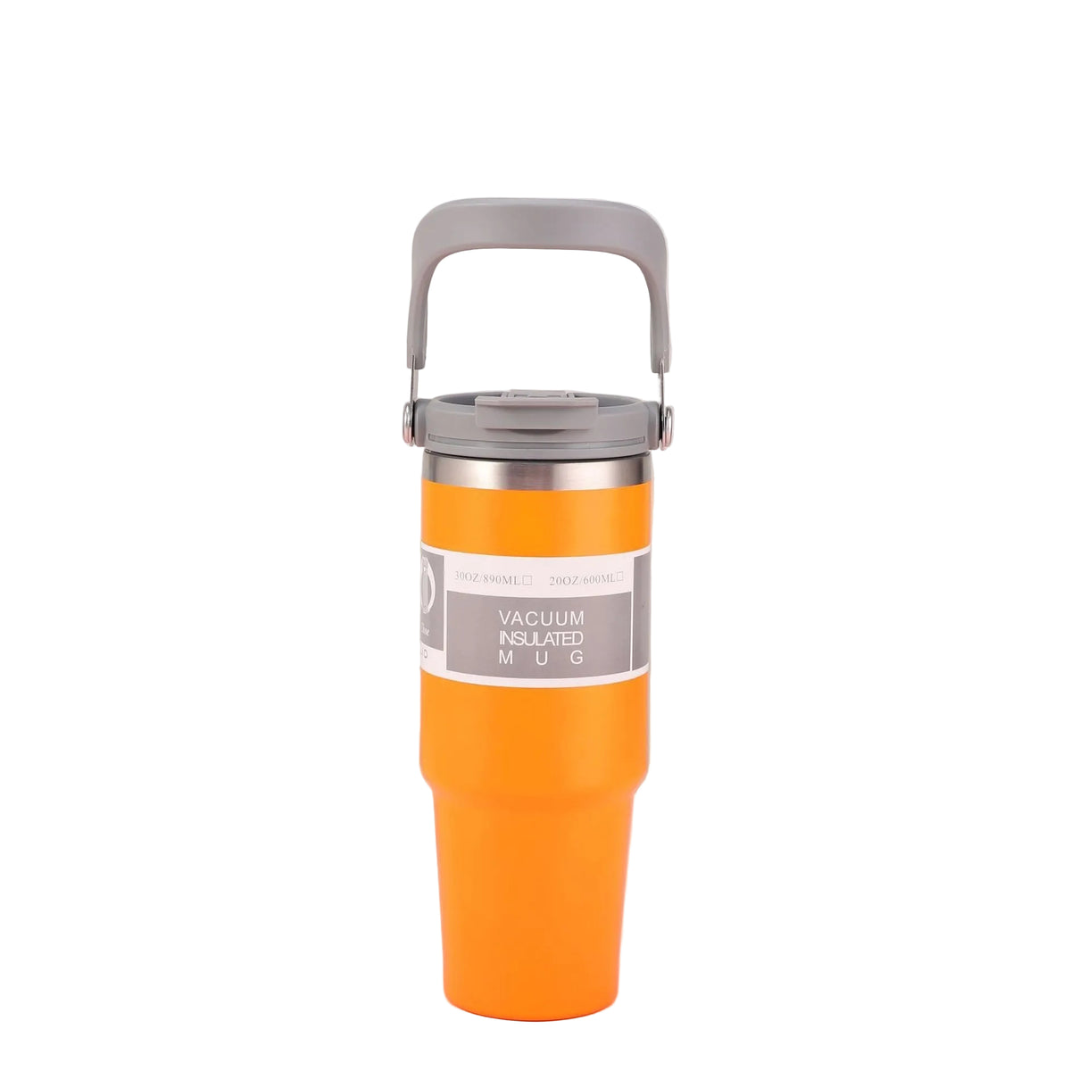 Portable Ice Cup 304 Stainless Steel  890ml  Large Capacity Thermos Cup Outdoor Portable with Handle for Car