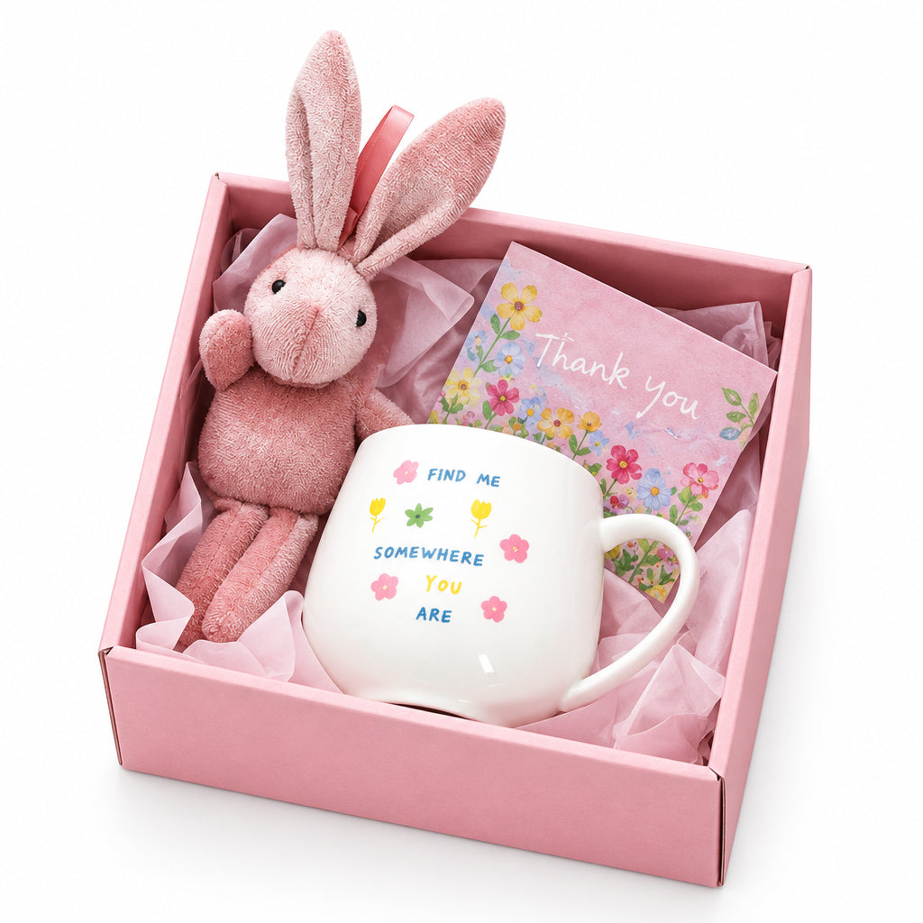 Birthday Gift Small Fresh Tulip Cup Ceramic Cup Girl's Heart Accompanying Gift for Best Friends Practical Mug