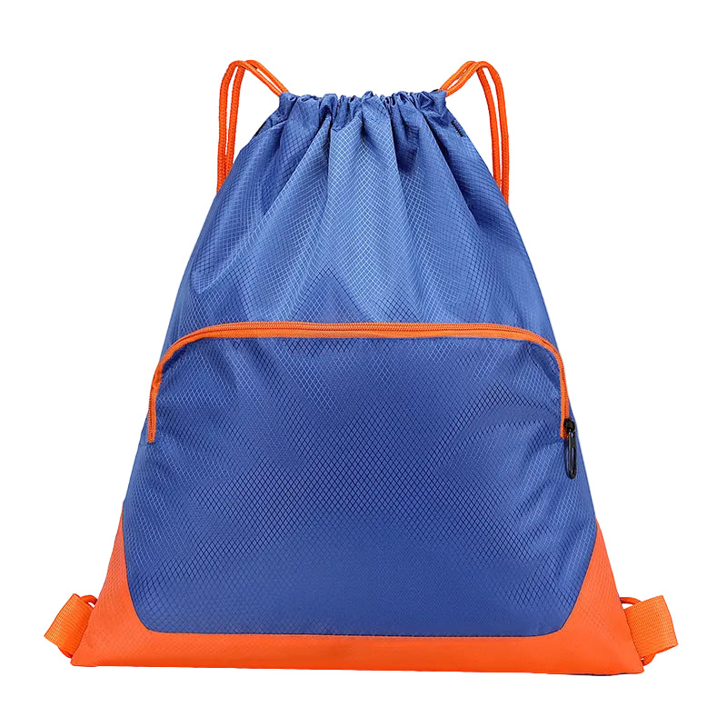Waterproof Large Capacity Sports Fitness Bag Men's and Women's Travel Drawstring Pocket Backpack Basketball Bag Training Student Bag