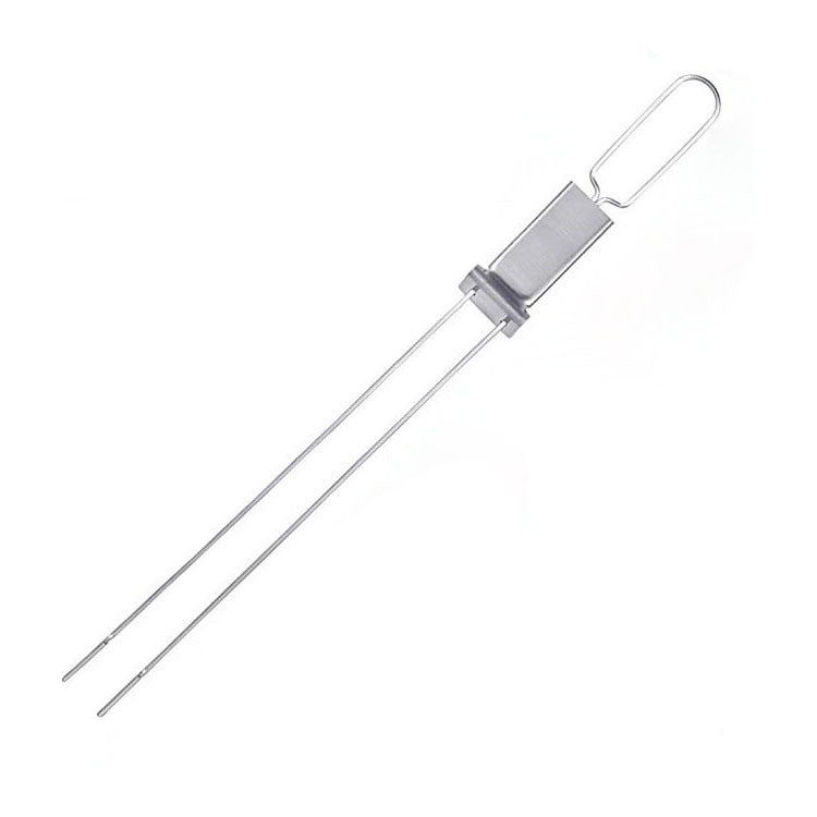 Barbecue Fork Stainless Steel Barbecue Sign BBQ Barbecue Fork Outdoor Portable Barbecue Fork Grilled Skewers