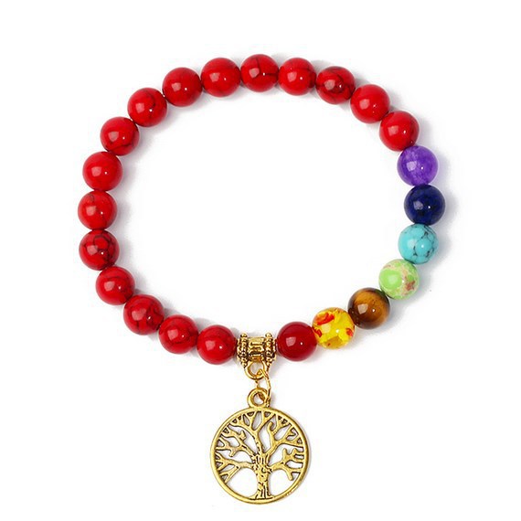 8mm black stone volcanic stone tag life tree shining stone lapis lazuli yellow tiger eye stone yoga bracelet supply d32