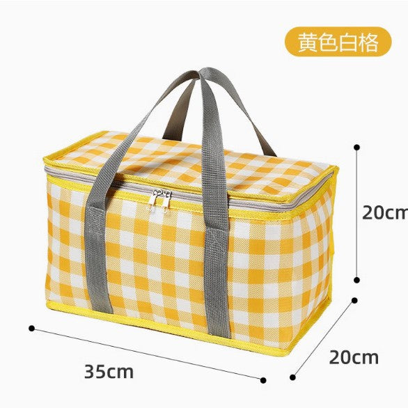 Outdoor Portable Picnic Bag Thickened Insulated Lunch Bag