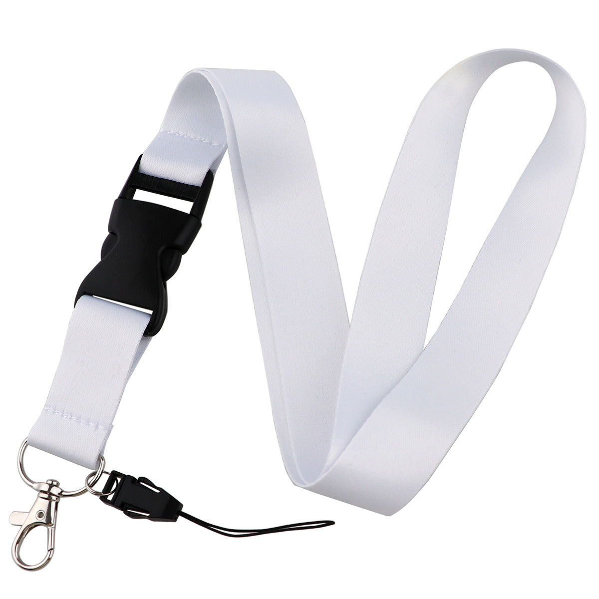 Twelve-Color Mobile Phone Lanyard, Hard-Shell Card Holder for Id, Camera, Keys, Work Badge, and Bus Pass