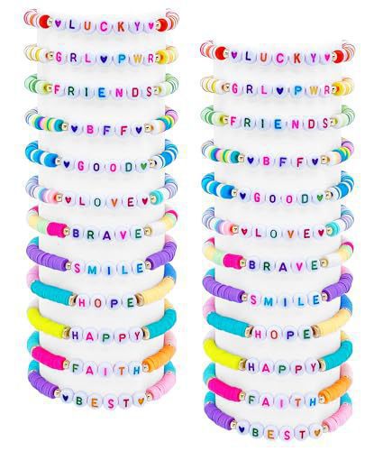 Mixed-Color Beaded Seed Bead Set Children's  Jewelry DIY Letter Friendship Bracelet