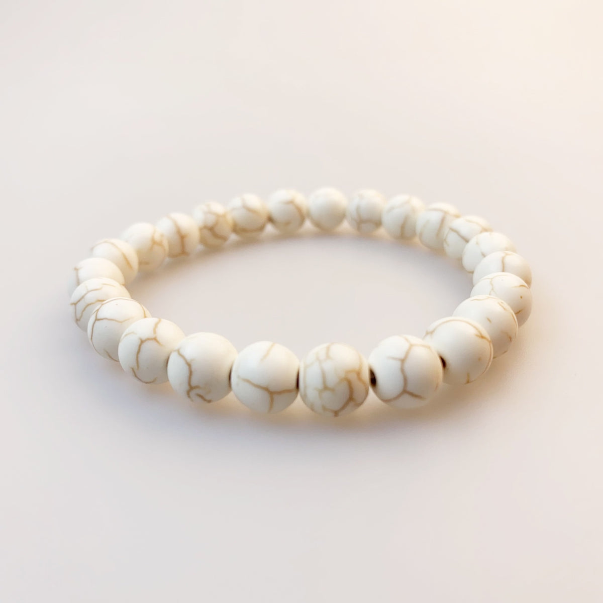 5pcs Natural Turquoise 8mm Beaded Bracelet Unisex Couple Gift Fashion BraceletS