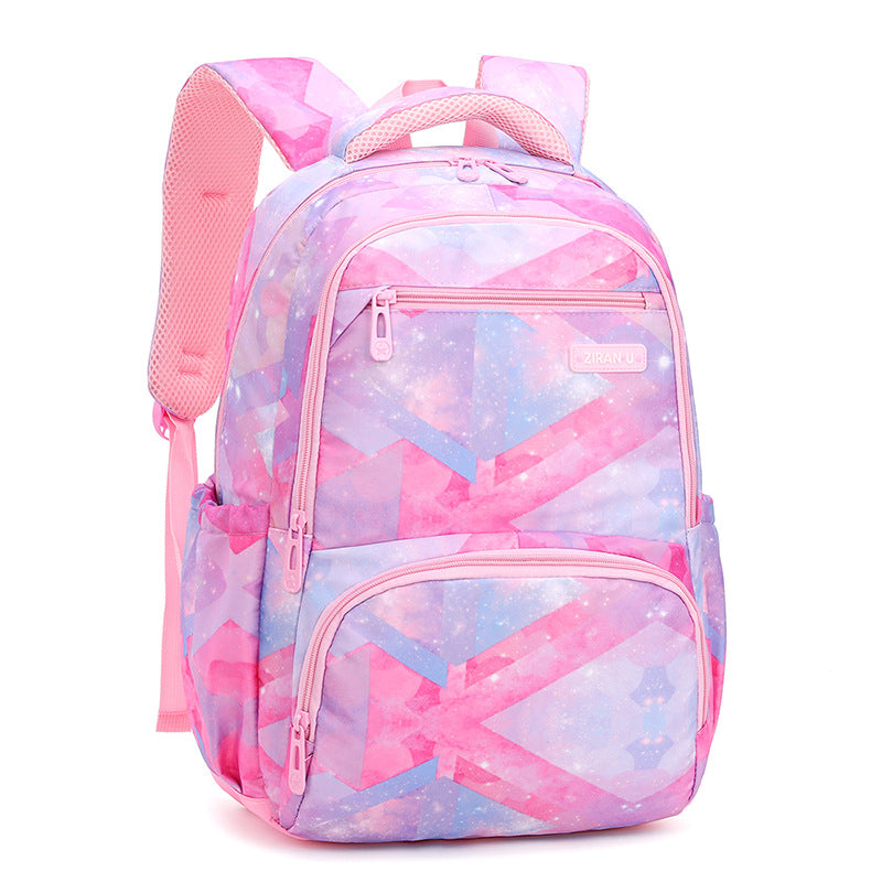 Cross-border explosions natural fish new student schoolbag grade 4-6 boys and girls backpack printing generation