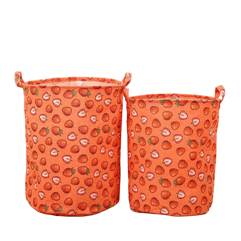 Fabric Dirty Clothes Storage Large Capacity Foldable  Toy Storage Barrel Laundry Basket
