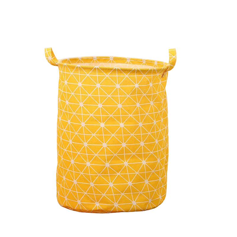 Fabric Dirty Clothes Storage Large Capacity Foldable  Toy Storage Barrel Laundry Basket