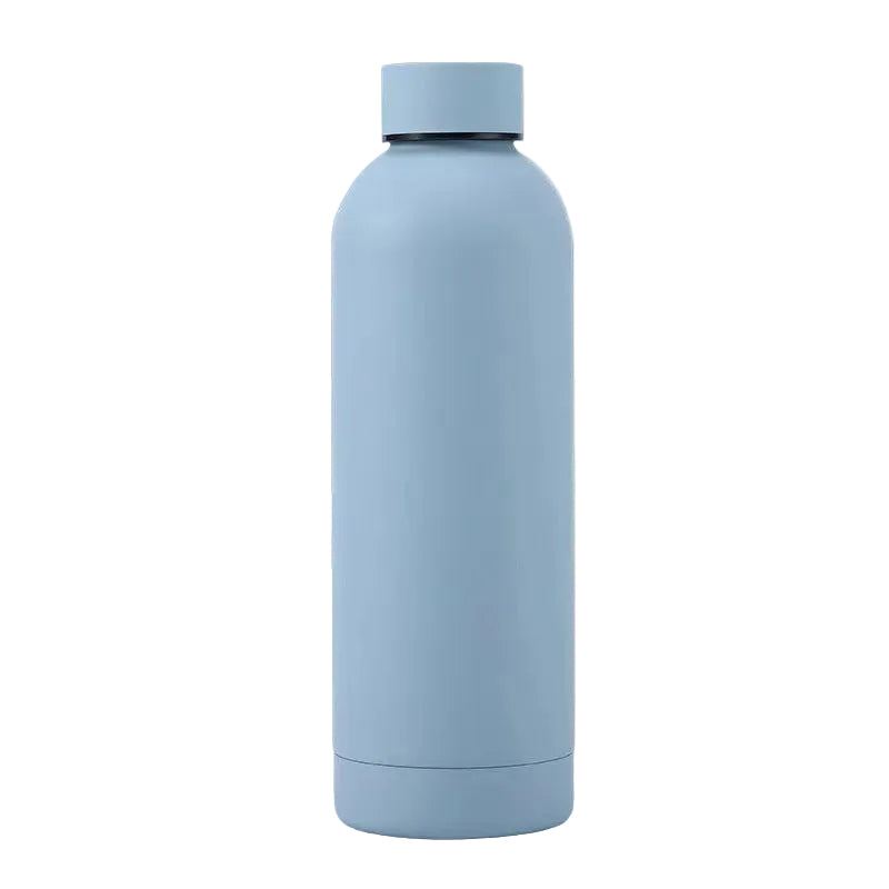 304 stainless steel small-mouth bottle large-capacity thermos outdoor portable sports water bottle vacuum insulation