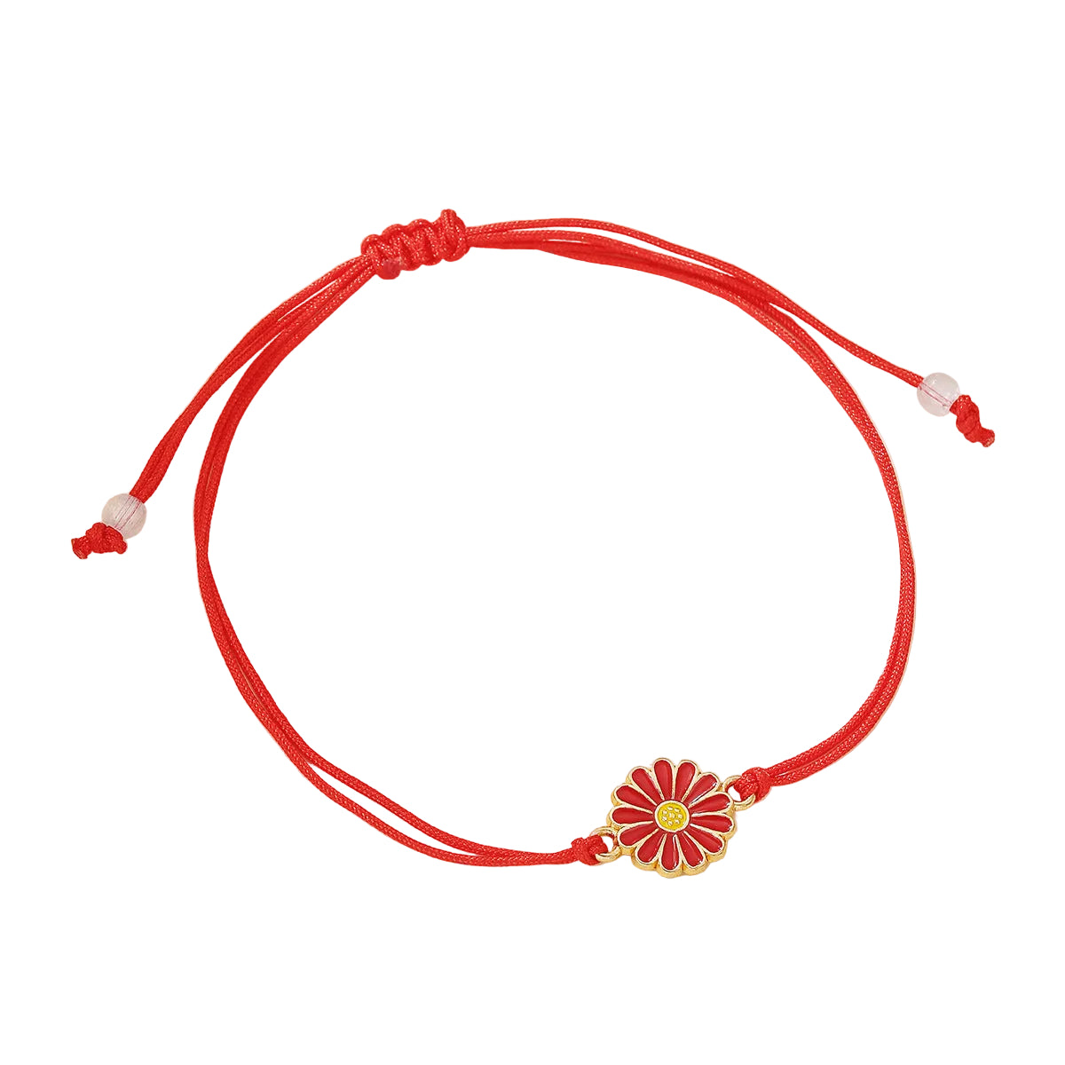 Little Daisy Woven Bracelet/Adjustable Friendship Bracelets