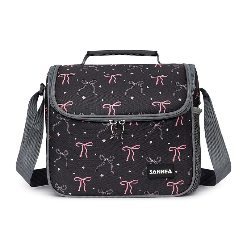Sanne New Model Children's 8L Insulated Bag Student Lunch Box Bag Cross-Border Oxford Cloth Ice Pack in Stock