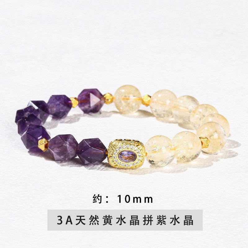 Jingdong Jewelry Natural Crystal Bracelet Jade New Chinese Style Fresh Tassel Bracelet for Girls and Best Friends Agate Bracelet