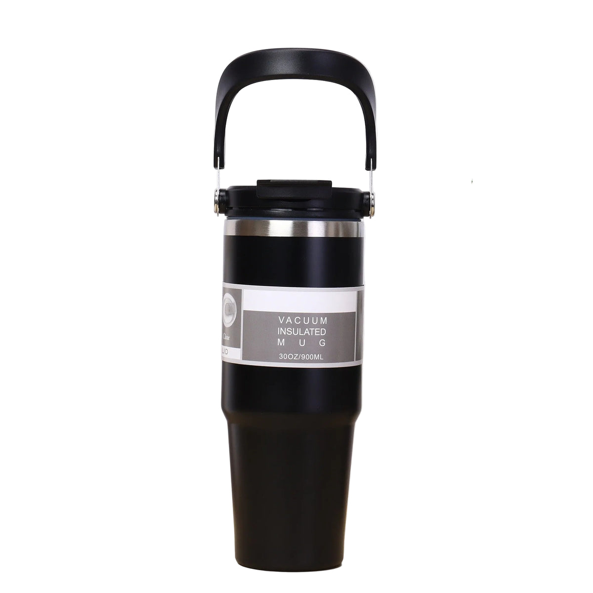 Portable Ice Cup 304 Stainless Steel  890ml  Large Capacity Thermos Cup Outdoor Portable with Handle for Car