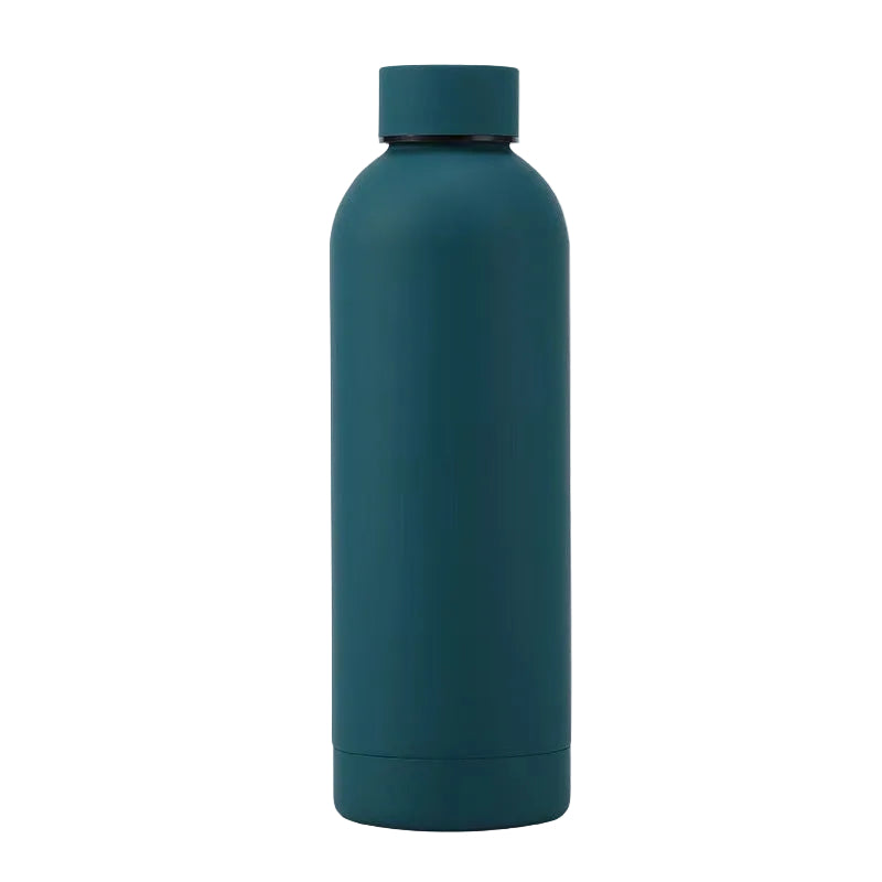 304 stainless steel small-mouth bottle large-capacity thermos outdoor portable sports water bottle vacuum insulation