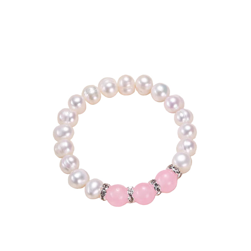 Children's Bracelet Female Princess Beaded Cartoon Children Girl Baby  Student Freshwater Pearl Accessories