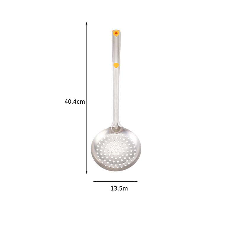 Stainless Steel Cooking Spoon Skimmer Hot Pot Spoon Household Kitchen Utensils Skimmer Set Cooking Spatula