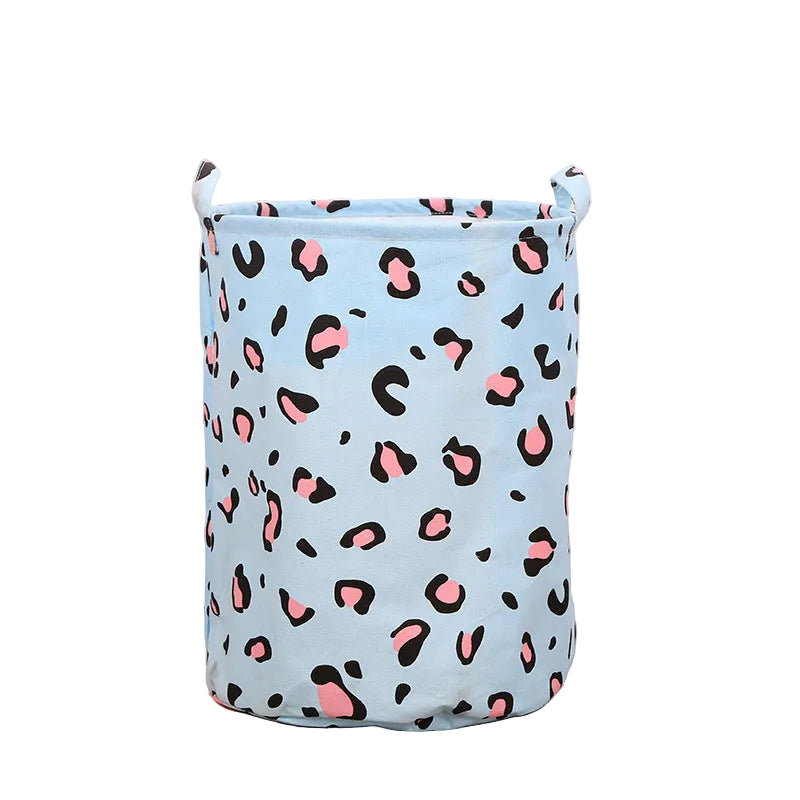 Fabric Dirty Clothes Storage Large Capacity Foldable  Toy Storage Barrel Laundry Basket