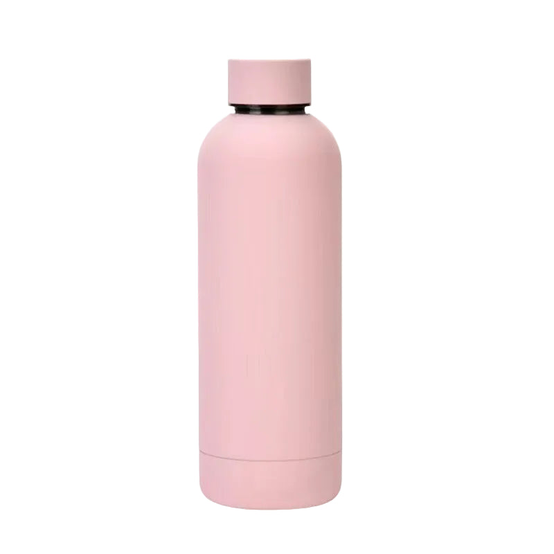 304 stainless steel small-mouth bottle large-capacity thermos outdoor portable sports water bottle vacuum insulation