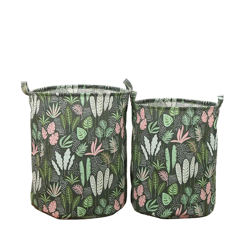 Fabric Dirty Clothes Storage Large Capacity Foldable  Toy Storage Barrel Laundry Basket