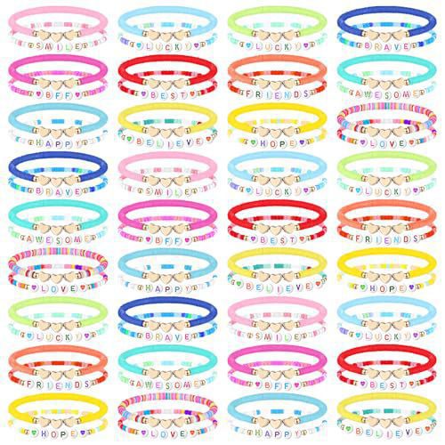 Mixed-Color Beaded Seed Bead Set Children's  Jewelry DIY Letter Friendship Bracelet