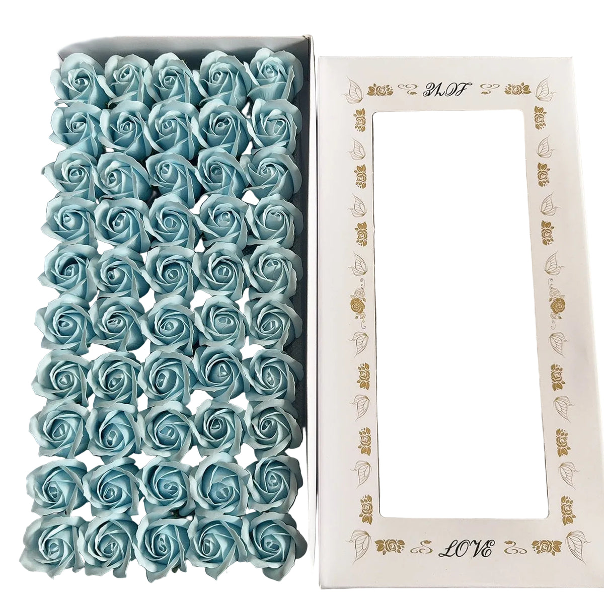 Three-Layer Eternal Flower Soap Flower Rose Handmade DIY Materials Dried Flower Bouquet