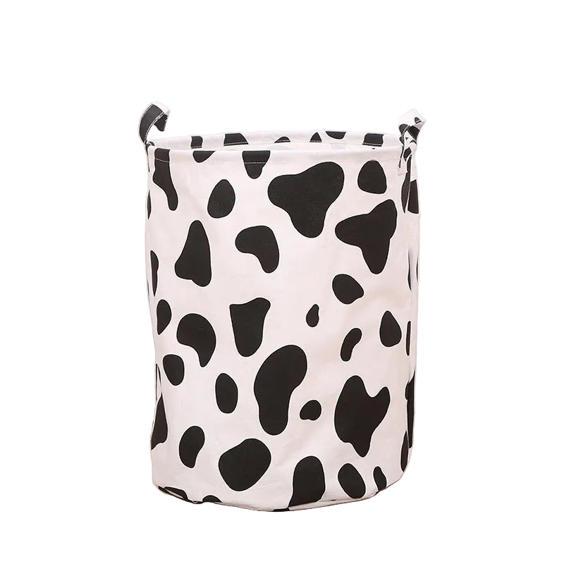 Fabric Dirty Clothes Storage Large Capacity Foldable  Toy Storage Barrel Laundry Basket