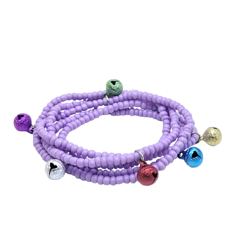 Body Chain with Glass Seed Beads, Fashionable Magic Hand Fish Pendant Accessories, Elastic Handmade Beaded Jewelry Waist Chain