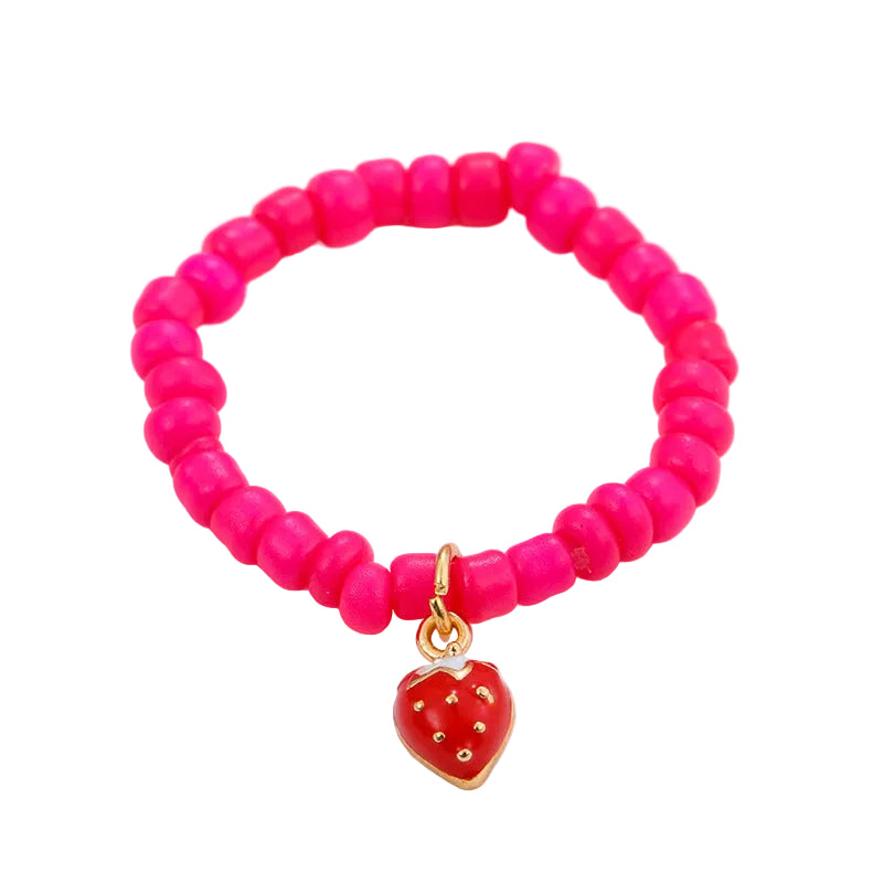 2PCs Mixed Color Beaded Star Smiley Multi-Row Stacked Summer Ring /Finger Rings/Toe Rings Set for Women