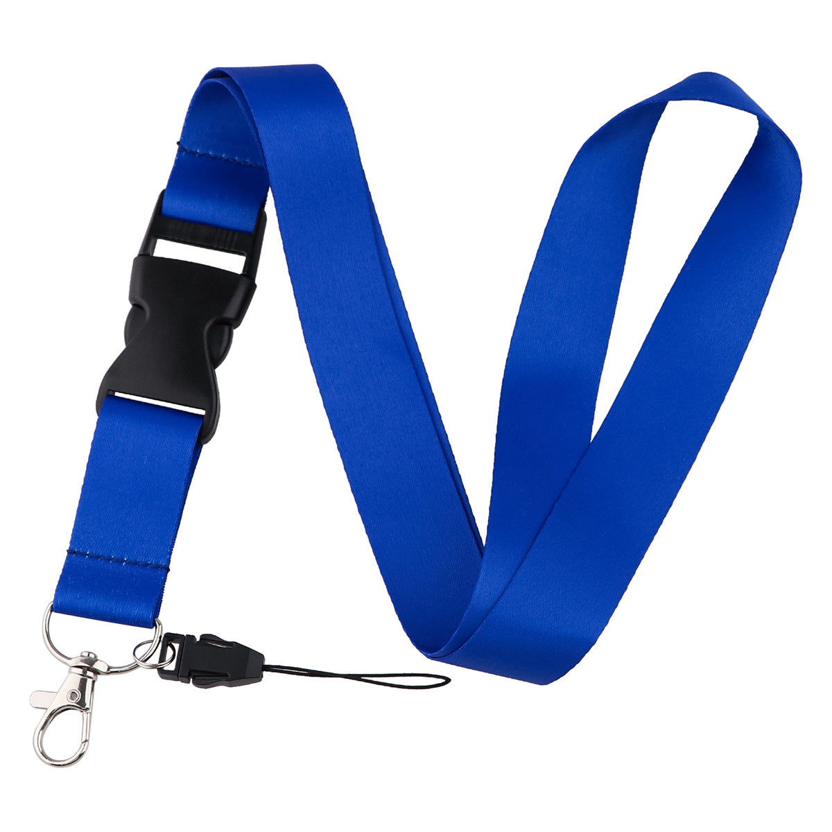 Twelve-Color Mobile Phone Lanyard, Hard-Shell Card Holder for Id, Camera, Keys, Work Badge, and Bus Pass