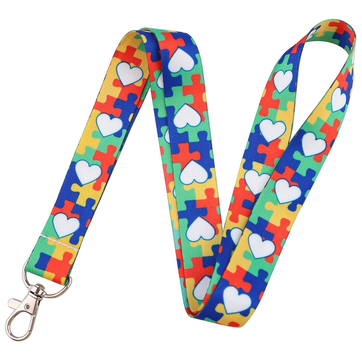 Maze Cartoon Phone Lanyard Card Holder Campus Card Factory Id Work Exhibition Pass Access Control Cross-Border Export