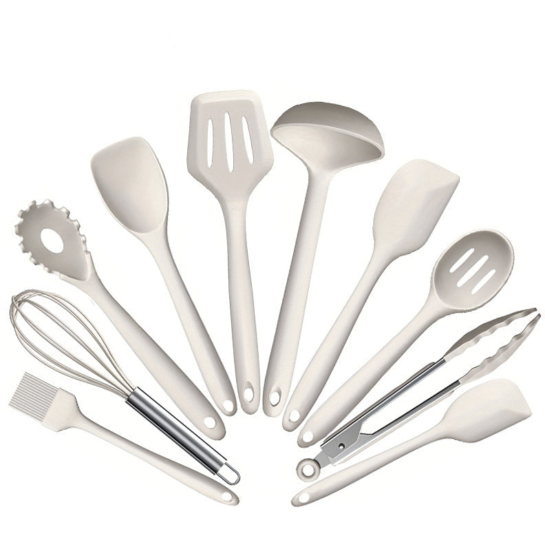 Non-Stick Silicone Kitchenware 10 Piece Set Kitchen Tools  Baking Utensils