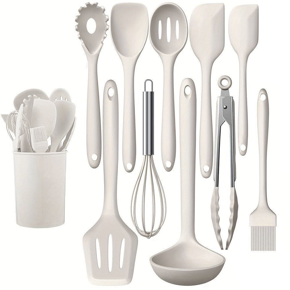 Non-Stick Silicone Kitchenware 10 Piece Set Kitchen Tools  Baking Utensils