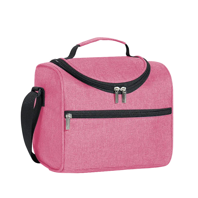 Hand-Held Oxford Cloth  with Thickened Aluminum Foil Men's  Insulation Lunch Bag