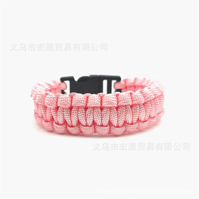 Umbrella Rope  Outdoor Lifesaving Emergency Camping Seven-core Umbrella Rope Hand-woven Gift Climbing Bracelet