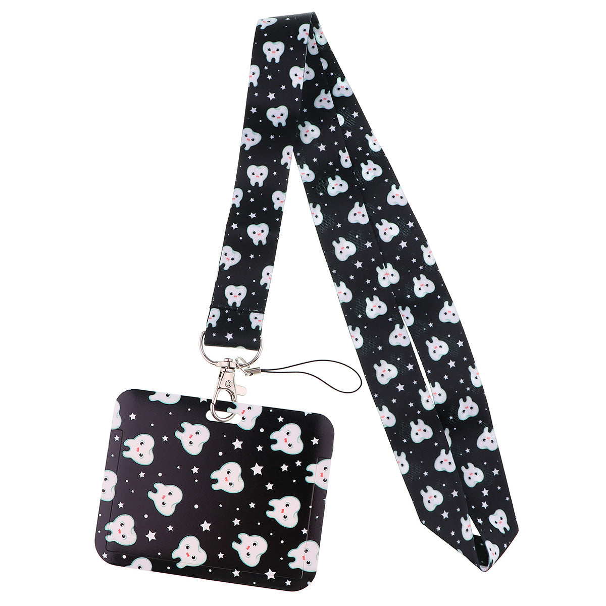 Doctor Pills Cat Mobile Phone Lanyard Card Set Combination Bus Card Factory Brand Work Medical Lanyard Campus Card Pendant