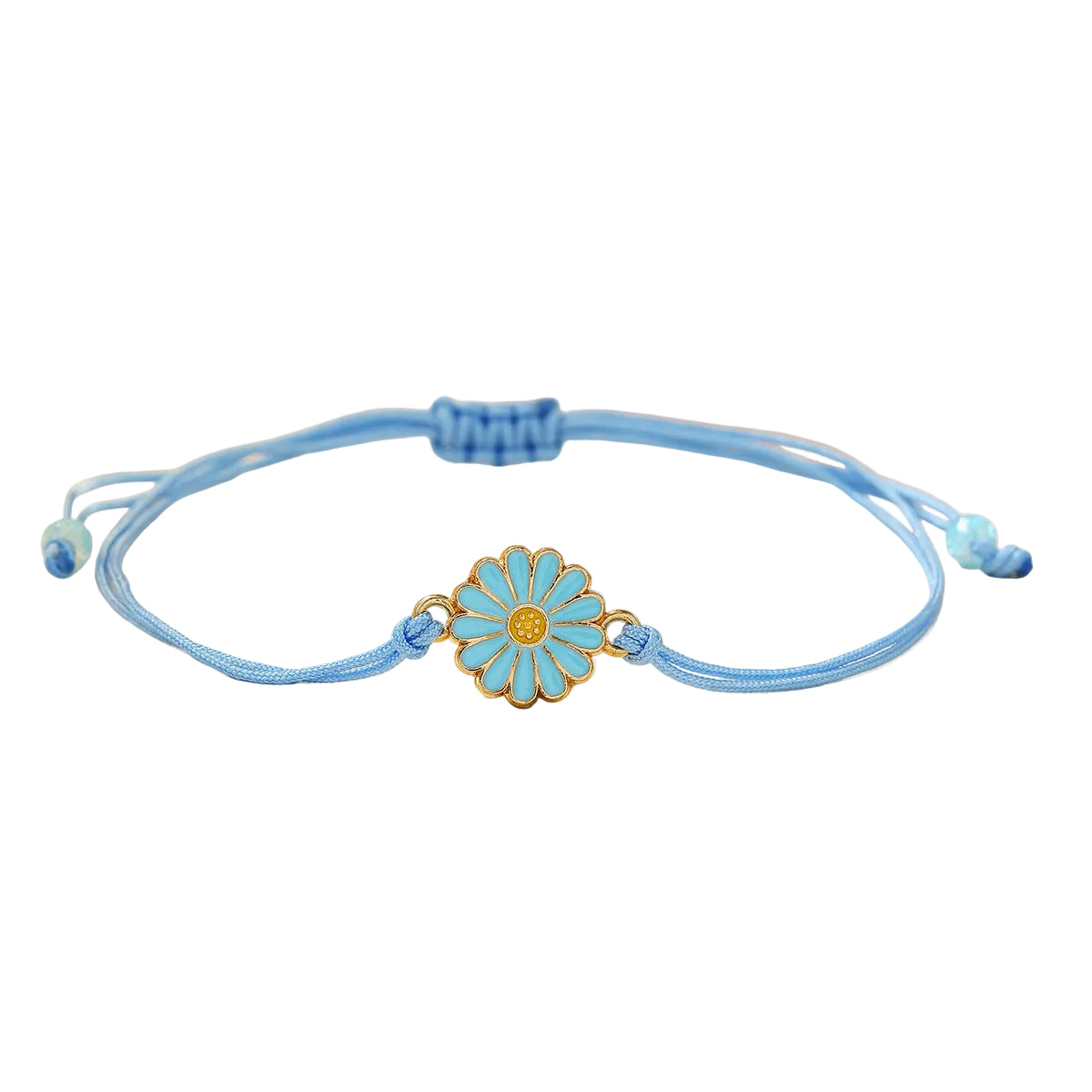 Little Daisy Woven Bracelet/Adjustable Friendship Bracelets