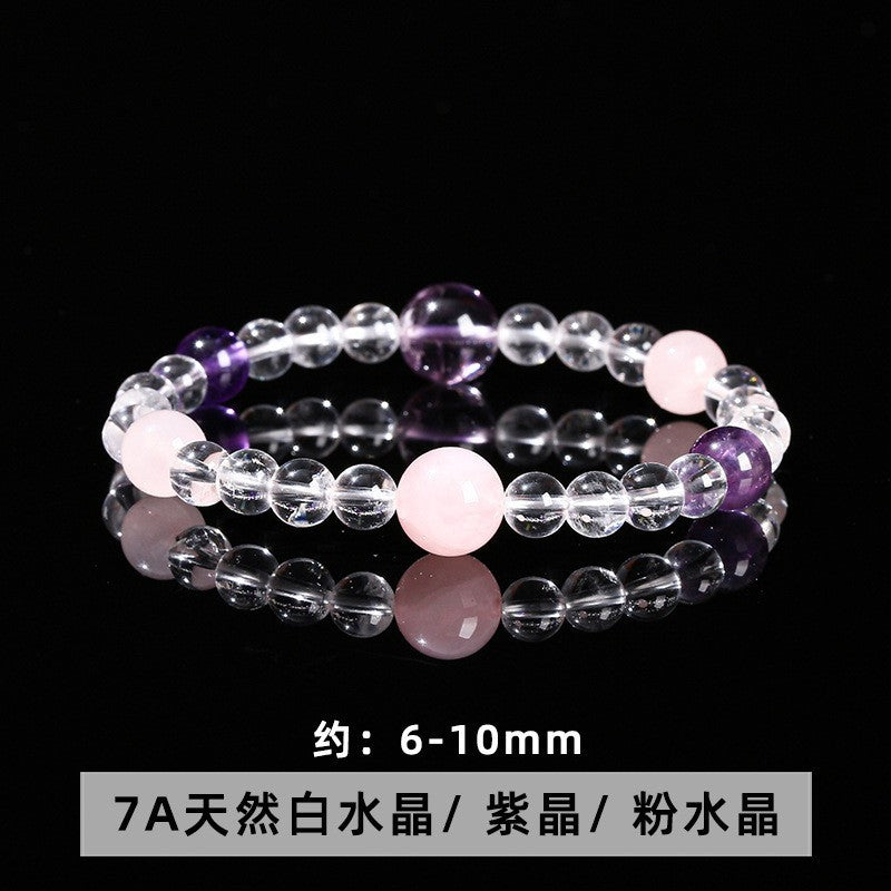 Jingdong Jewelry Natural Crystal Bracelet Jade New Chinese Style Fresh Tassel Bracelet for Girls and Best Friends Agate Bracelet