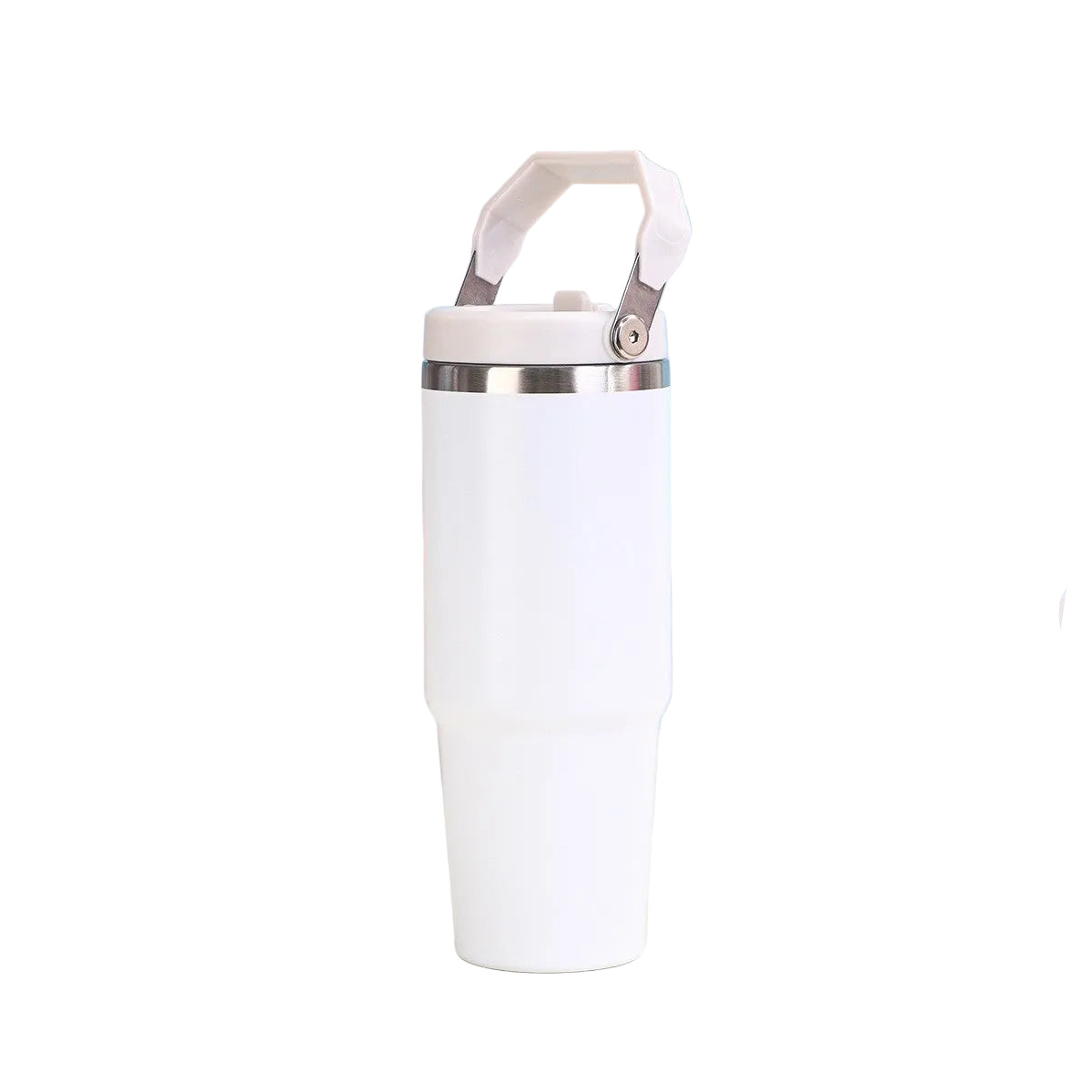 Portable Ice Cup 304 Stainless Steel  890ml  Large Capacity Thermos Cup Outdoor Portable with Handle for Car