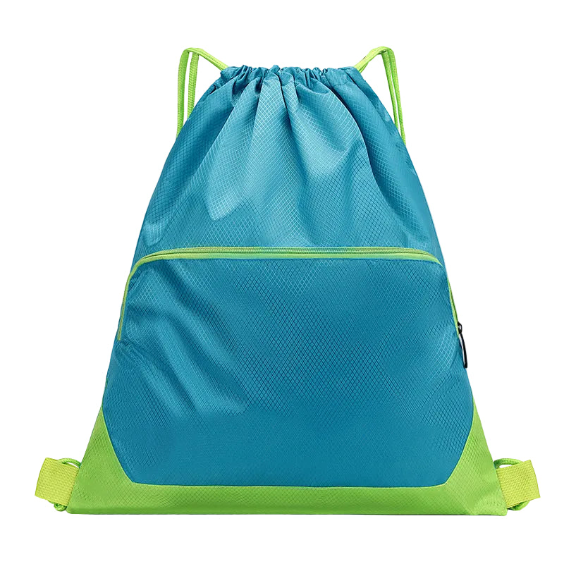 Waterproof Large Capacity Sports Fitness Bag Men's and Women's Travel Drawstring Pocket Backpack Basketball Bag Training Student Bag