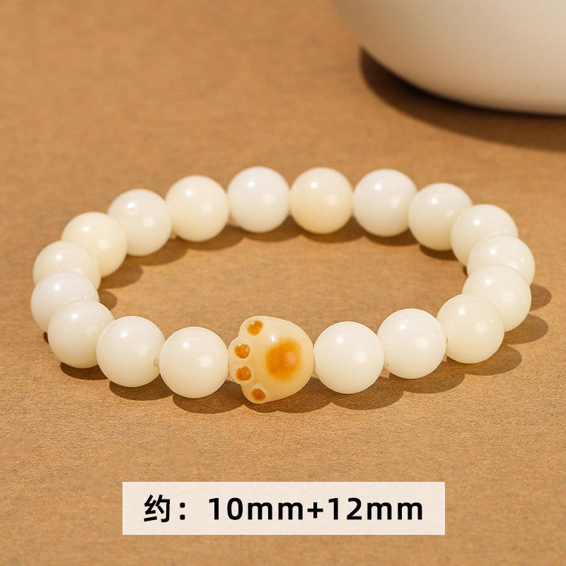 Jingdong Jewelry Natural Crystal Bracelet Jade New Chinese Style Fresh Tassel Bracelet for Girls and Best Friends Agate Bracelet