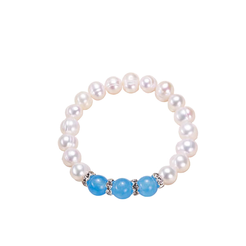 Children's Bracelet Female Princess Beaded Cartoon Children Girl Baby  Student Freshwater Pearl Accessories