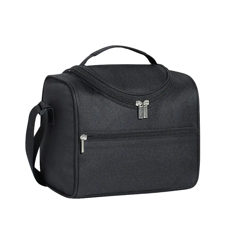 Hand-Held Oxford Cloth  with Thickened Aluminum Foil Men's  Insulation Lunch Bag