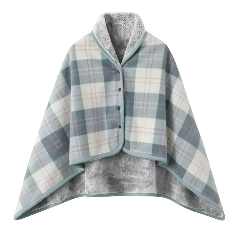 Shawl Blanket for Nap and Leg Covering, Comfortable Office Cape, Thickened Sofa Blanket