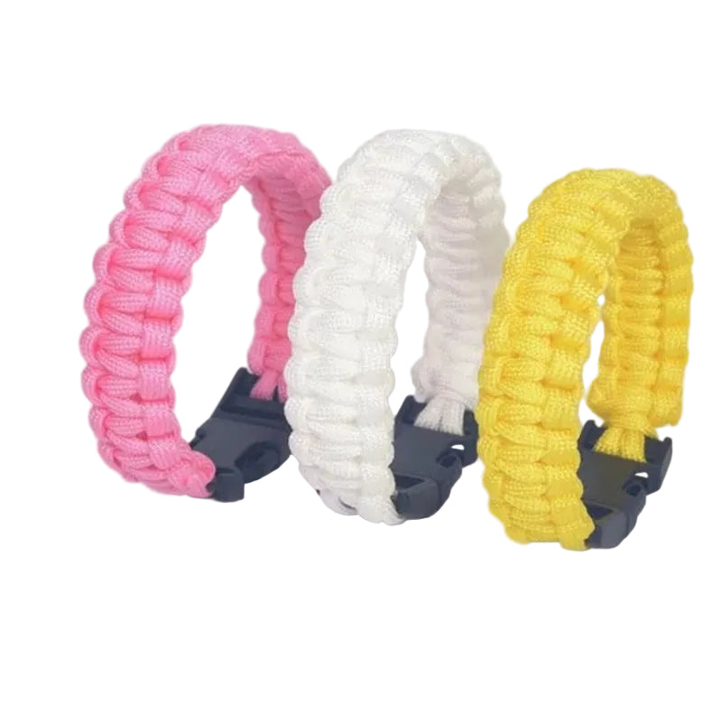 Umbrella Rope  Outdoor Lifesaving Emergency Camping Seven-core Umbrella Rope Hand-woven Gift Climbing Bracelet