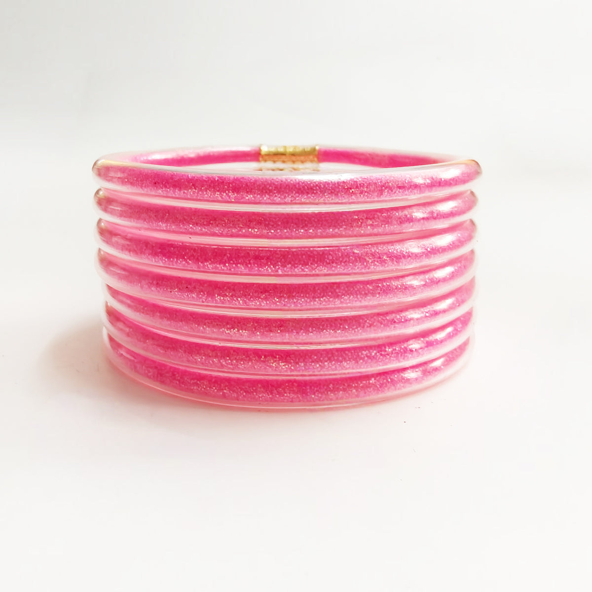 43 Colors Amazon Best-Selling 7-Layer Silicone Rainbow Glitter Bracelet Ribbon Set Women's Bow Glitter Bracelet